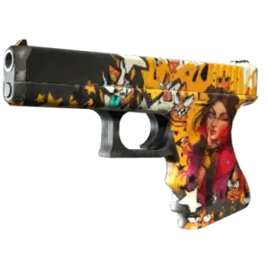Glock-18 | Bullet Queen (Well-Worn)