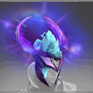 Autographed Helm of the Dark Moon Stalker