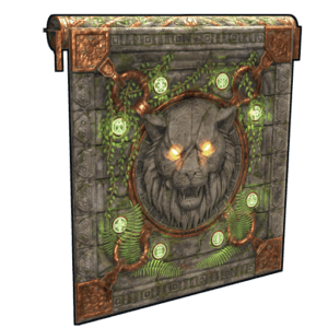Jungle King Garage Door