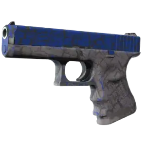 StatTrak™ Glock-18 | Blue Fissure (Field-Tested)