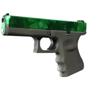 Glock-18 | Gamma Doppler Emerald (Well-Worn)