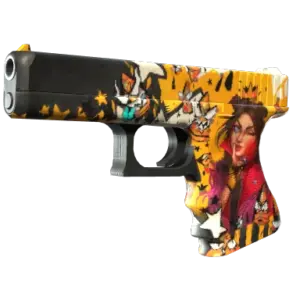 StatTrak™ Glock-18 | Bullet Queen (Minimal Wear)