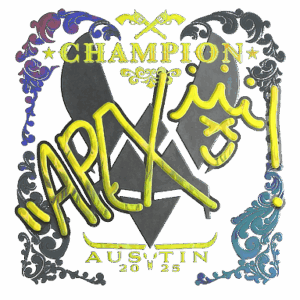 Sticker | apEX (Holo, Champion) | Austin 2025