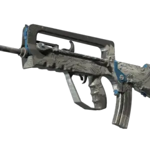 FAMAS | Halftone Wash (Well-Worn)