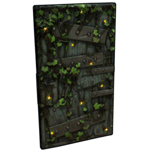 Fireflies Metal Door