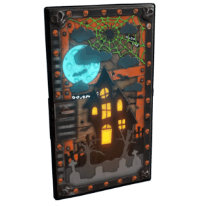 Halloween House Door