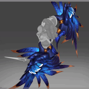 Inscribed Wings of Twilight Shade