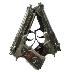 StatTrak™ Dual Berettas | Balance (Battle-Scarred)