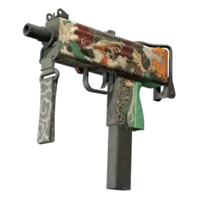 StatTrak™ MAC-10 | Allure (Battle-Scarred)