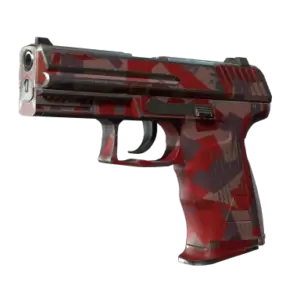 StatTrak™ P2000 | Red FragCam (Well-Worn)