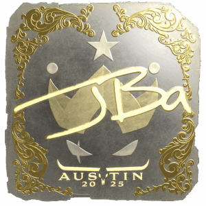Sticker | JBa (Gold) | Austin 2025