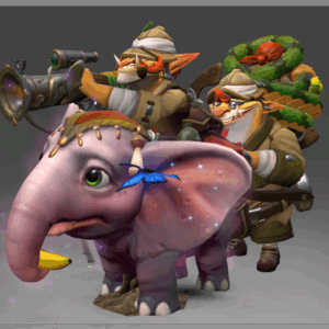 Autographed Pachyderm Powderwagon