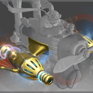 Golden Atomic Ray Thrusters