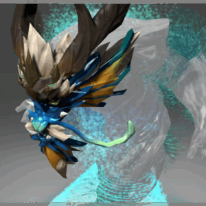 Inscribed Reflection of the Surging Stream - Head