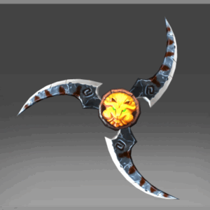 Inscribed Shuriken of the Blood Stained Sands