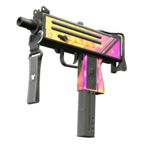 MAC-10 | Disco Tech (Well-Worn)