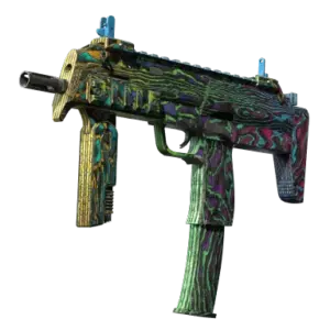 MP7 | Neon Ply (Battle-Scarred)