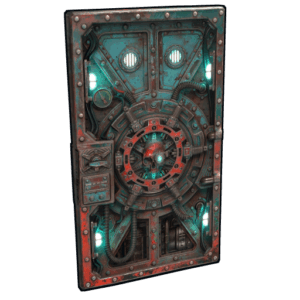 Mech Overlord Metal Door