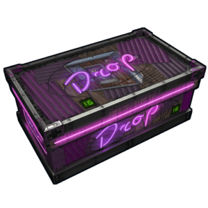 Neon Drop Box Storage