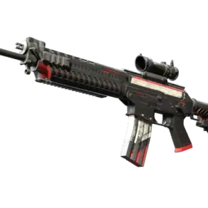 SG 553 | Cyrex (Battle-Scarred)