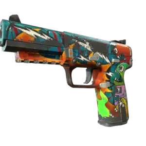 StatTrak™ Five-SeveN | Angry Mob (Battle-Scarred)