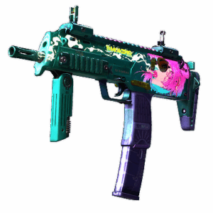 StatTrak™ MP7 | Smoking Kills (Well-Worn)
