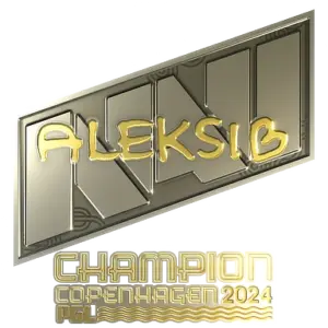 Sticker | Aleksib (Gold, Champion) | Copenhagen 2024