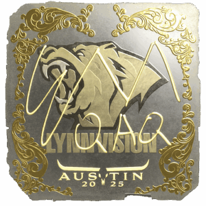 Sticker | EmiliaQAQ (Gold) | Austin 2025