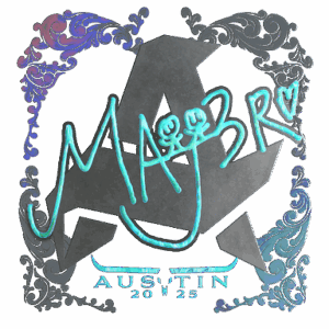 Sticker | MAJ3R (Holo) | Austin 2025
