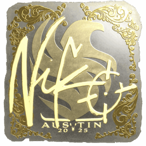 Sticker | NiKo (Gold) | Austin 2025