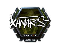 Sticker | XANTARES (Foil) | London 2018