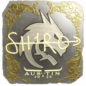 Sticker | sh1ro (Gold) | Austin 2025