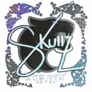 Sticker | skullz (Holo) | Austin 2025