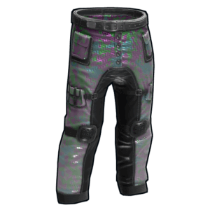 White Holographic Pants