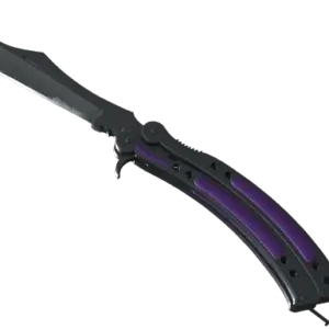 ★ Butterfly Knife | Ultraviolet (Well-Worn)