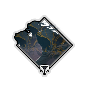 Gold Crownfall Sticker - The Collectors