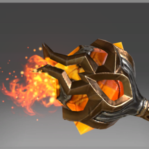 Inscribed Burning scepter of the Antipodeans