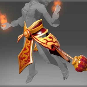 Inscribed Drapes of the Dragonfire