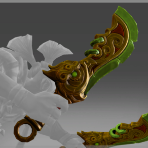 Inscribed Twin Blades of the Imperious Command