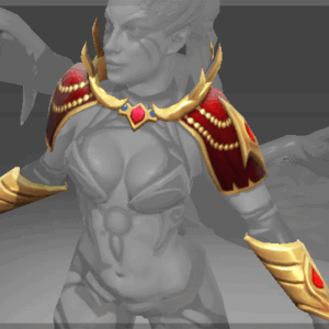 Inscribed Vestments of Sanguine Royalty