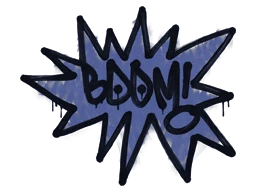 Sealed Graffiti | BOOM (SWAT Blue)
