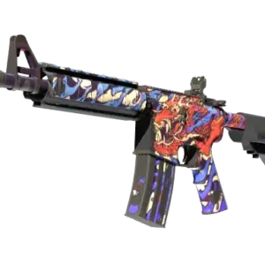 StatTrak™ M4A4 | 龍王 (Dragon King) (Well-Worn)