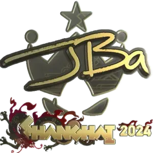 Sticker | JBa (Gold) | Shanghai 2024