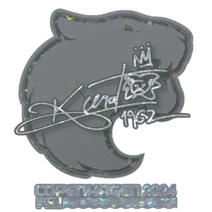Sticker | KSCERATO (Glitter) | Copenhagen 2024