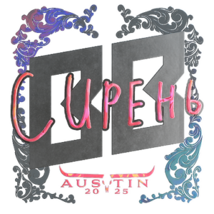 Sticker | S1ren (Holo) | Austin 2025