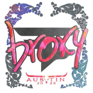 Sticker | broky (Holo) | Austin 2025