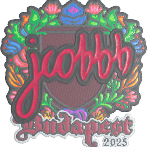 Sticker | jcobbb (Embroidered) | Budapest 2025