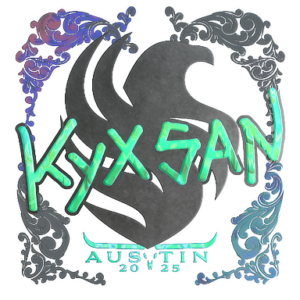 Sticker | kyxsan (Holo) | Austin 2025