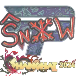 Sticker | snow (Holo) | Shanghai 2024