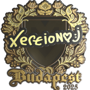 Sticker | xertioN (Gold) | Budapest 2025